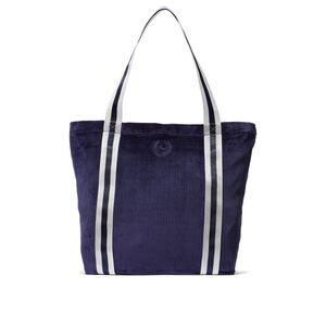 Victoria's Secret PINK Navy‎ Blue Velour Ribbed Tote Bag NWT Sealed Packaging